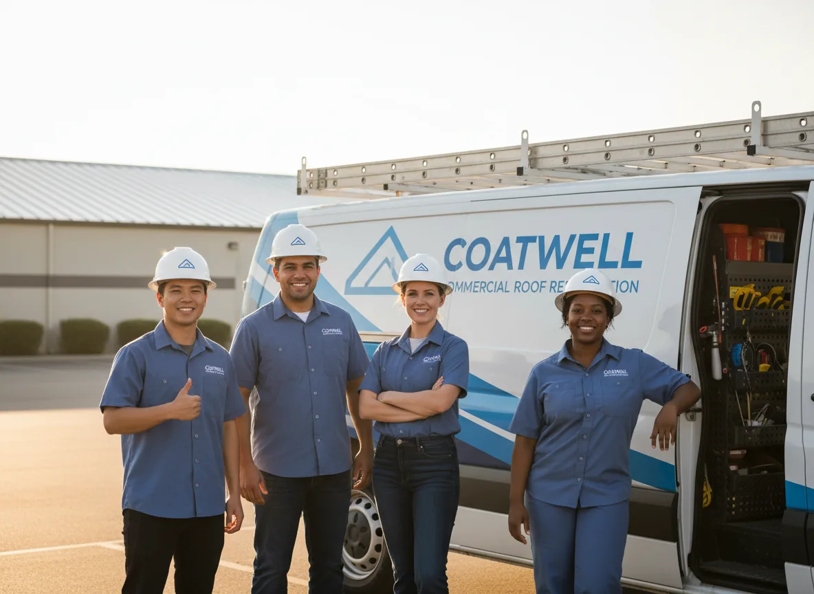 Commercial roof coating company in Midpines, CA